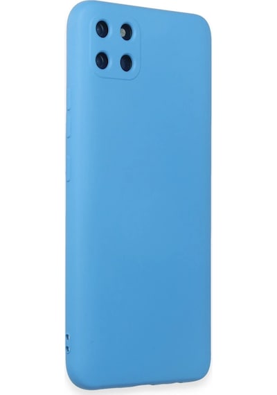 Uryport Realme C11 Kılıf Nano İçi Kadife Silikon - Mavi