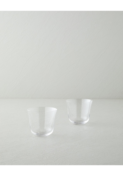 English Home Lustrous Kristal 2'li Bardak 230 Ml Şeffaf Şeffaf