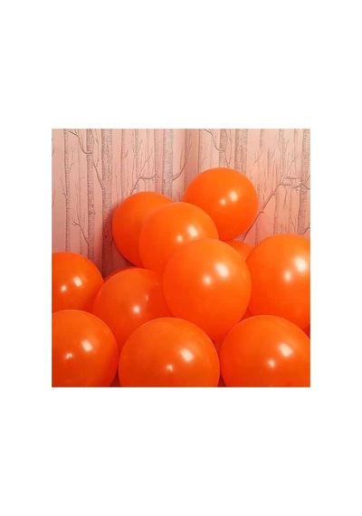 Siyah Turuncu Zincir Balon Seti Diğer