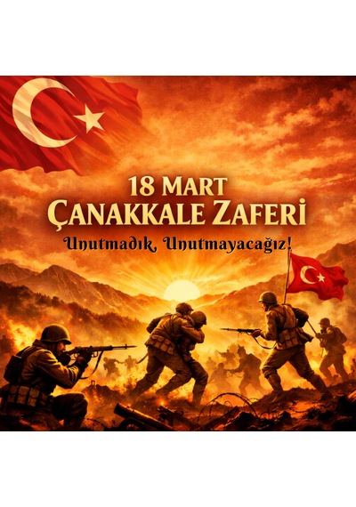 Çanakkale Zaferi Premium Vinil Pano 160 160 Cm Tek Parça 7