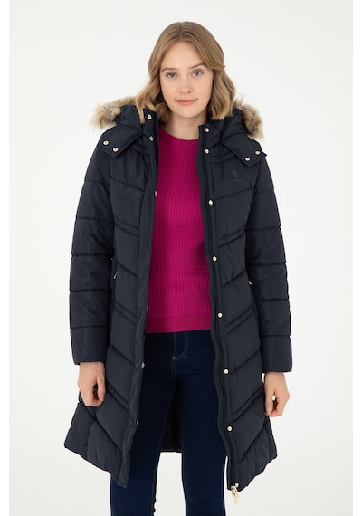 U.s. Polo Assn. Kadın Lacivert Kaban 50289558-vr033 Lacivert