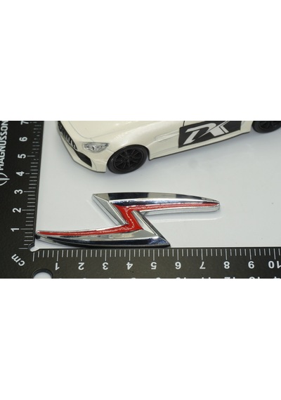 Dk Tuning Nissan Silvia S14 S15 Ön Kaput 3m 3d Krom Metal Logo Am