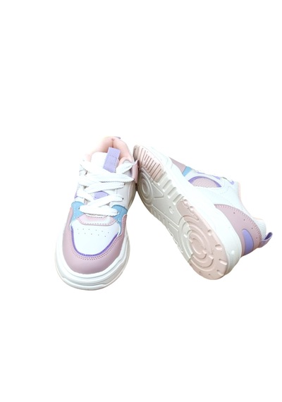 Cool Jacop Flt Çocuk Bağcıklı Sneaker Spor Beyaz - Pudra Beyaz-pudra