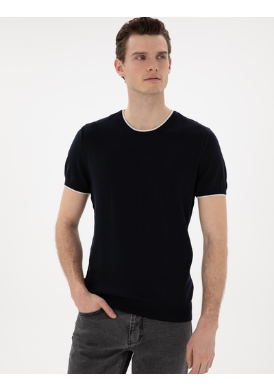 Pierre Cardin Erkek Lacivert Kazak /triko 50307401-vr033 Lacivert