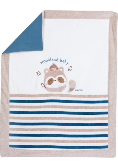 Chicco Battaniye- Puset Boyu- Çıkarılabılır 09010950000000 000063 Natural Strıped Çok Renkli