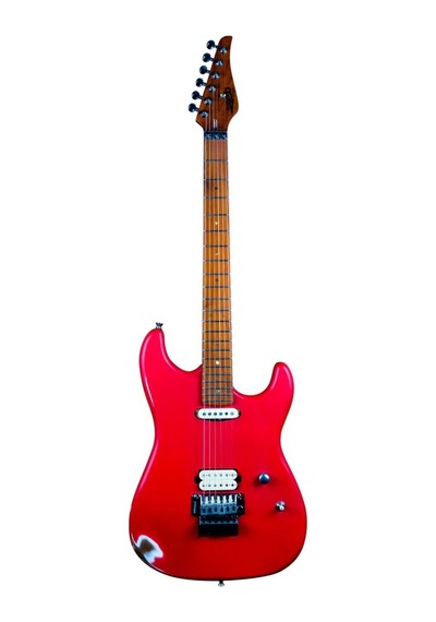 Jet Js-850 Rlc Fr Elektro Gitar Red Relic