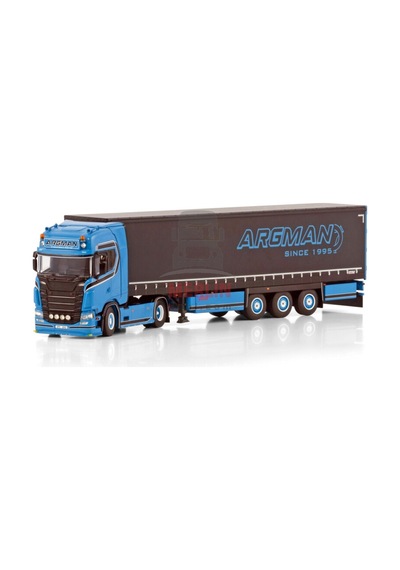 1/50 Argman S.r.o. Scanıa S Hıghlıne Cs20h 4x2 Curtaınsıde Traıler - 3 Axle