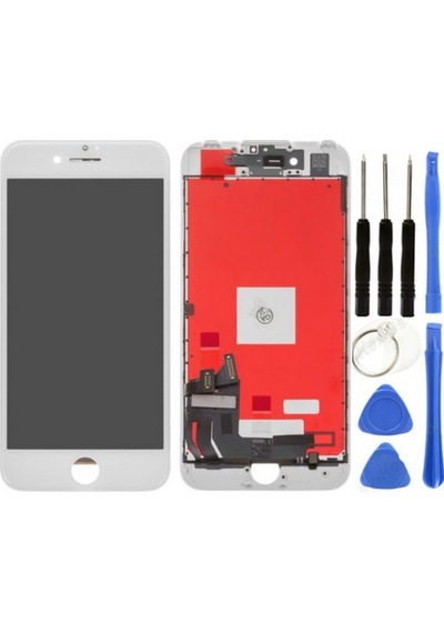 Apple Uyumlu iPhone 7 Oled Lcd Ekran Dokunmatik Beyaz + Tamir Seti