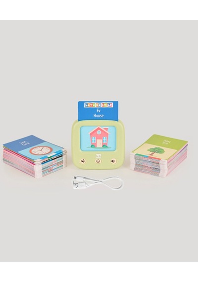 Let's Be Child Öğretici İngilizce Konuşan Kartlar Yeşil
