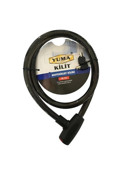 Yuma Ym-746 150 Cm 20 Mm Bisiklet / Motorsiklet Kilidi Diğer