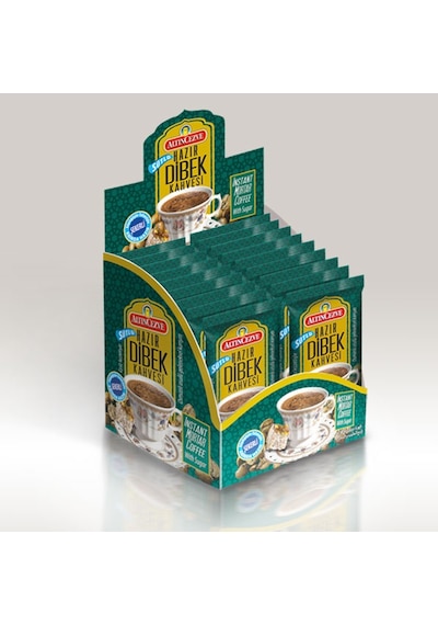 Altıncezve Hazır Dibek Kahvesi Sütlü Şekerli 20 x 10 G