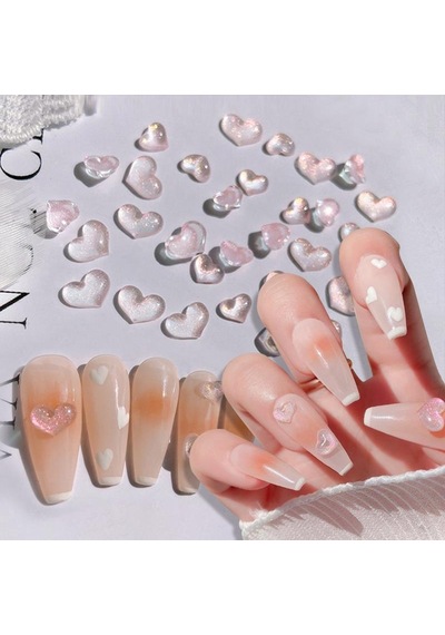 Tırnak Süsleme Nail Art Charm Kalp 56263-3