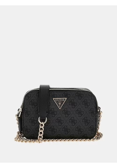 Guess Noelle Iı 4g Logo Kadın Omuz Çantası Hwbg9672140 Siyah