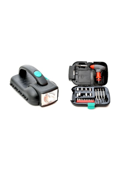 Sea Horse Flash Light With Tool Box Çok Renkli