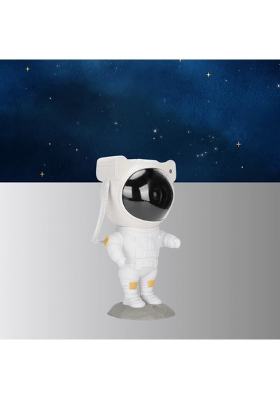 Astronot Yıldız Projektör Lambası 8 Efektli Uzaktan Kumandalı Gece Işığı