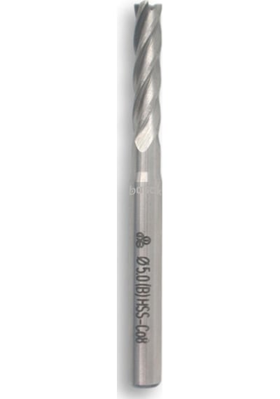 Mte 5 Mm Uzun Parmak Freze Hss-co8 Dın 844/b-n