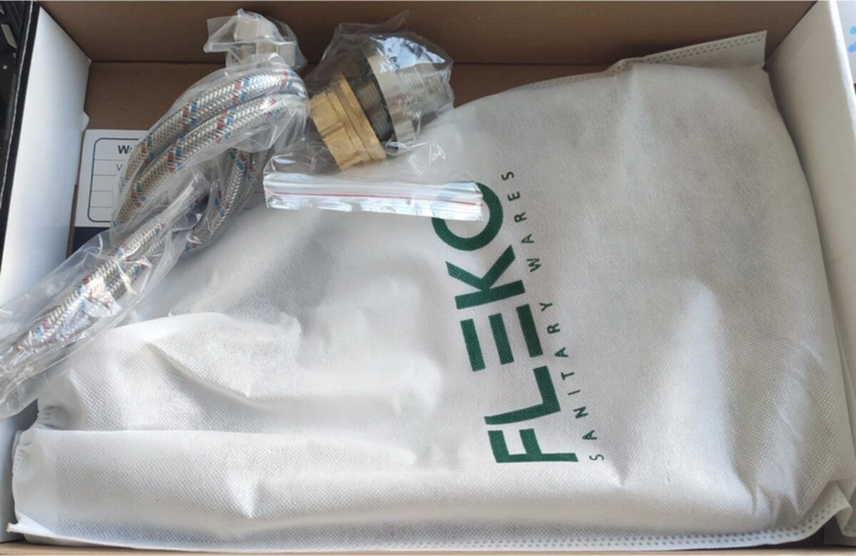 Fleko Inox Mutfak Eviye Batarya Beyaz