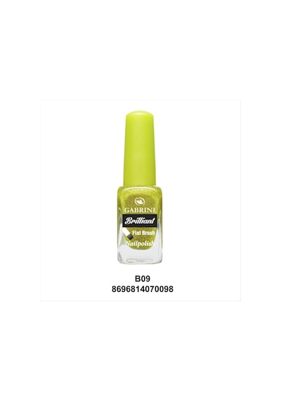 Zenviac456 Gabrini Brilliant Flat Brush Oje Simli Oje Zenviac45678 9