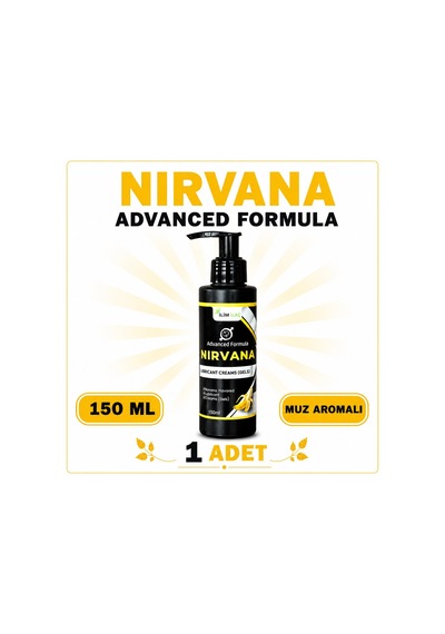 Nirvana Muz Aromalı Kayganlaştırıcı Jel 150 ML