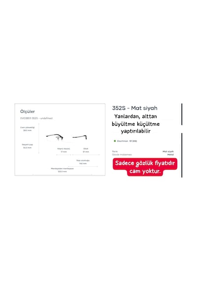 Vogue Vo 3851-ı 352 51ekt Xsmall Mavi Işık Filtreli Ekran Gözlüğü