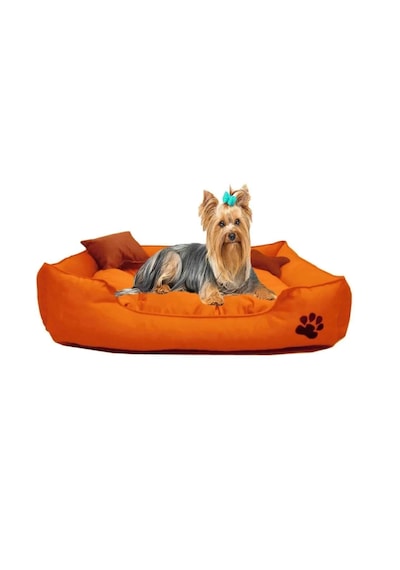 Ultrasoft Orta Irk Kedi Köpek Yatağı Yıkanabilir Yüksek Kaliteli Kumaş - 50 X 70 Cm - Kiremit