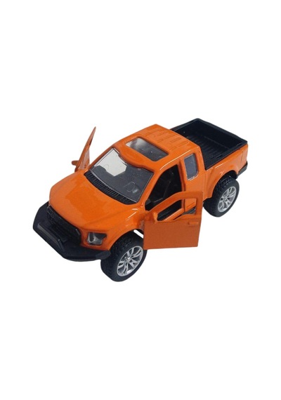 Çek Bırak Metal Arazi Aracı 13 Cm - Turuncu Yeşil