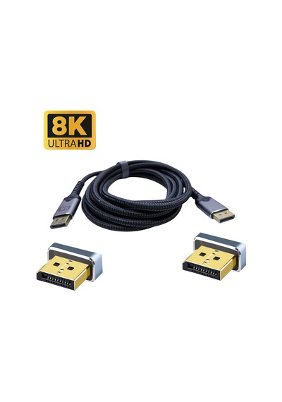 3 Metre 8k Displayport Kablo