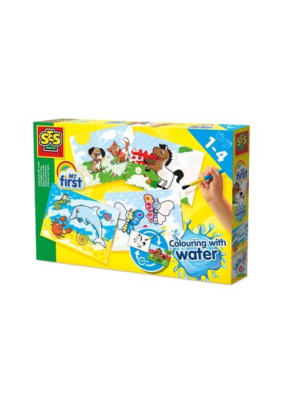 Ses 144210 Yaratıcı 14421 Ses My First Boyama İçin Su Resim Seti İle Boyama, Sarı