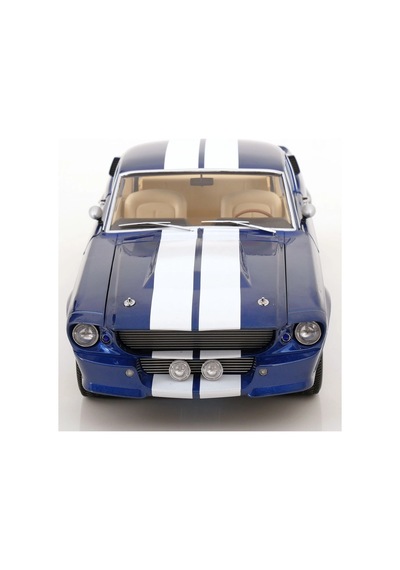 Kk Scale 1:12 Ford Mustang Shelby Gt500 1967 Blaumetallic/weiß