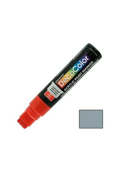 Marvy Decocolor Acrylic Jumbo Paint Marker 15 Mm Silver
