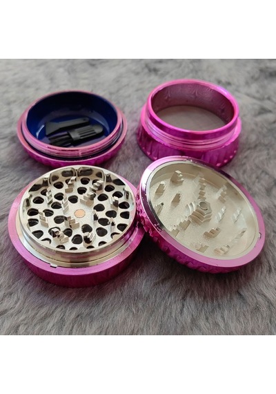 63 MM Pembe Baharat Tütün Herbal Öğütücüsü Parçalayıcı Rc85pm