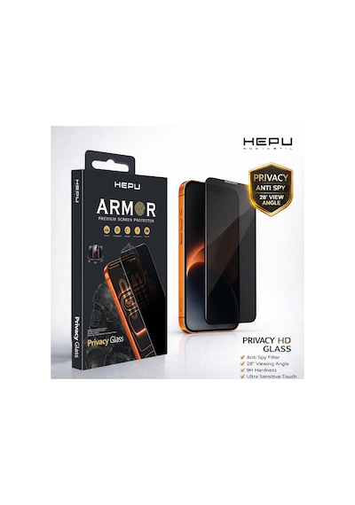 Hepu Armor Prıvacy Cam Iphone 16 Pro Max