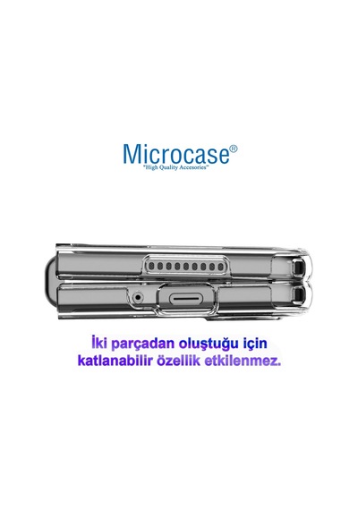Samsung Uyumlu Galaxy Z Fold4 Sert Kristal Kapak Kilif - Seffaf Al3155 561023173