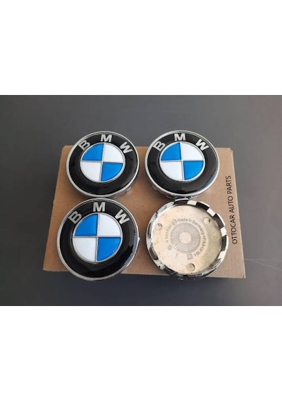 Bmw Jant Göbeği - 6 Serisi E63 F06 F12 F13-4 Adet-Made İn Germany