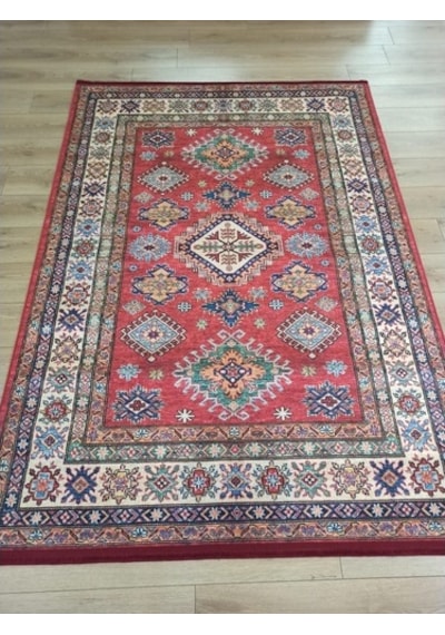 Çam Halı Gloria Td741 Multi Etnik Desen Dokuma Saçaklı Kilim