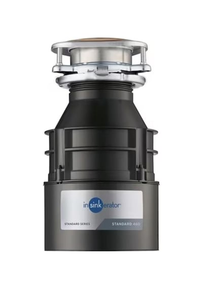 İnsinkerator Standard 460 Model Çöp Öğütücü, Ev Tipi, 380 W, 0.55 Hp Siyah