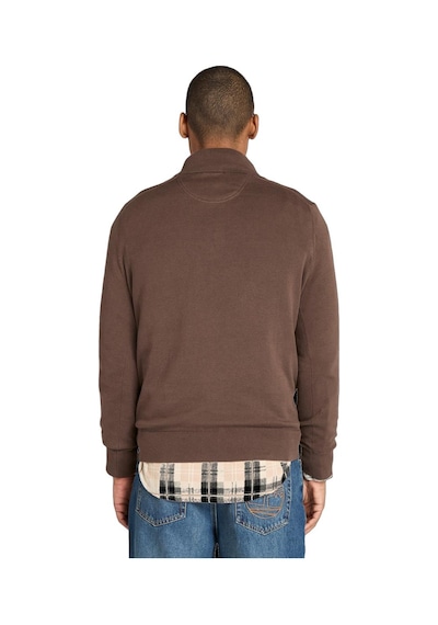 Timberland Williams River Cotton Yd 1/4 Zip Sweater - Tb0a2bmx2431-11280 Kahverengi