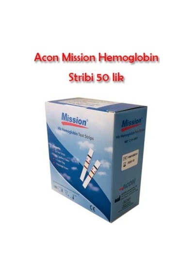Acon Mission Hemoglobin Stribi 50 Adet