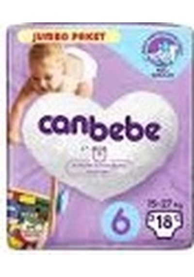 Canbebe Comfort Dry No:6 18 Adet Kılo 15+
