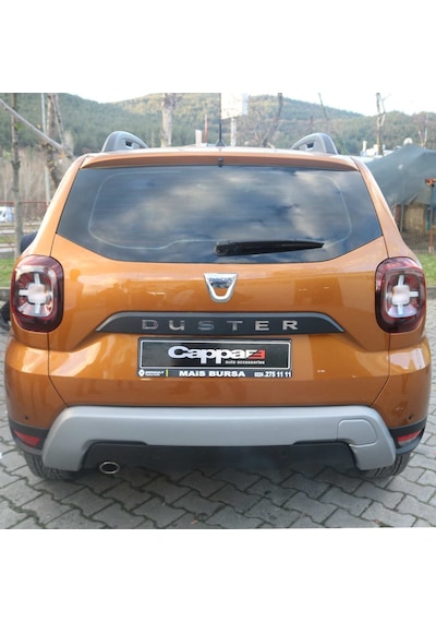Cappafe Dacia Duster Arka Koruma Difüzör Büyük Md. Mat Gri 2018-