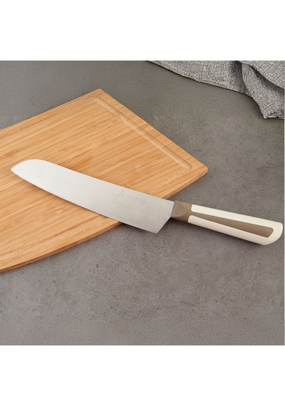 Aryıldız Plurex Santoku Bıçağı 21 Cm Koyu Bej
