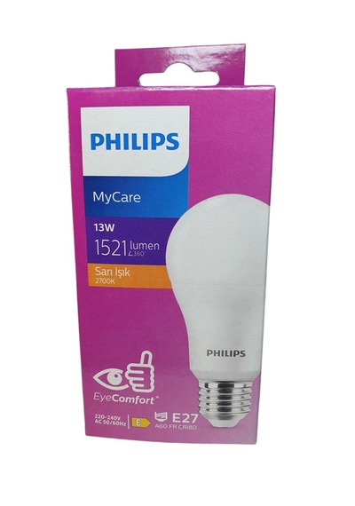 Philips 13w 1521 Lumen 2700k Sarı Isık