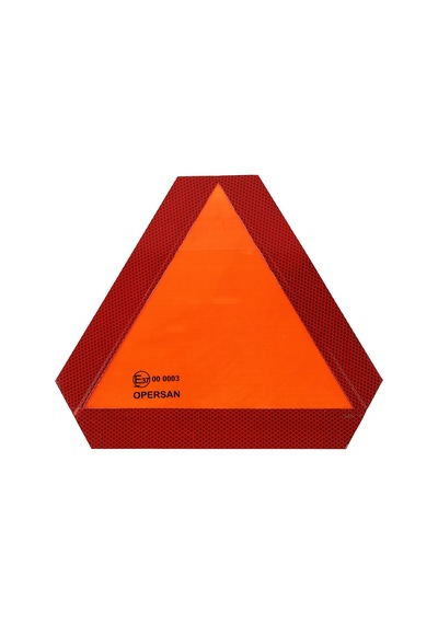 Mega Oto Market Opersan Reflektör Tır Kamyon Tabel 1 Mm Aluminyum Sac 35 Cm Üçgen 1 Adet
