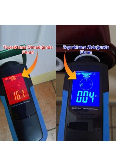 Cem Dt-9052 Prizden Topraklama Ölçer