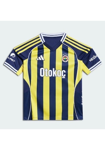 Fenerium Fenerbahçe Orijinal Lisanslı Fenerbahçe 2025/26 Çubuklu Jr Forma Lacivert