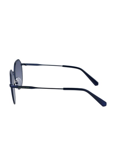 Calvin Klein Jeans Ckj 23201s 400 55 Unisex Geometrik Lacivet Metal Güneş Gözlüğü