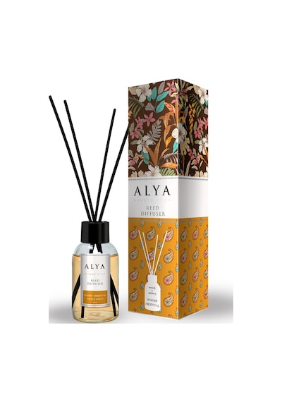 Alya Bambu Çubuklu Oda Kokusu Egzotic Leaves , Woody Oriental ve Tropic Breeze 3 x 100 ML
