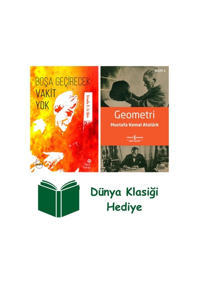 Boşa Geçirecek Vakit Yok + Geometri + Dünya Klasiği Hediye