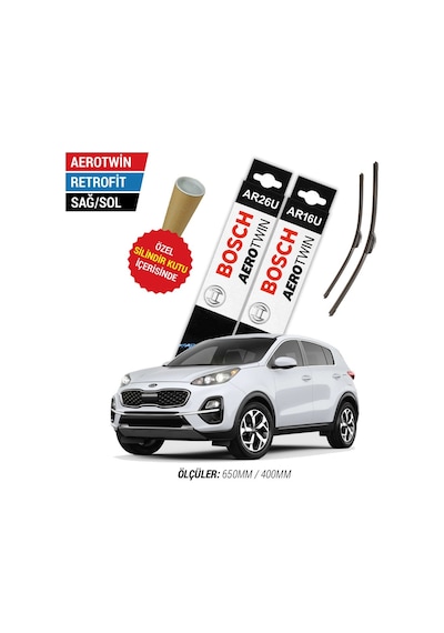 Kia Sportage Silecek Takımı 2016-2021 Bosch Aerotwin N11.3215