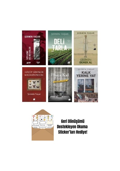 Şermin Yaşar Seti 6 Kitap + Okuma Sticker'ları